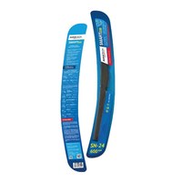 КОМПЛЕКТ ЩЕТОК СТЕКЛООЧИСТИТЕЛЯ БЕСКАРКАСНЫЕ VOLKSWAGEN POLO СЕДАН (10-) AVANTECH