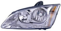 ФАРА ЛЕВАЯ FORD FOCUS 2 ХРОМ (05-07) ТАЙВАНЬ