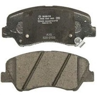 ПЕРЕДНИЕ ТОРМОЗНЫЕ КОЛОДКИ HYUNDAI SOLARIS (11-17) HI-Q