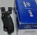 ЗАДНИЕ ТОРМОЗНЫЕ КОЛОДКИ KIA RIO 3 (11-17)